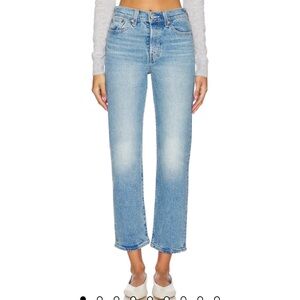 Levi straight jeans
